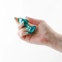 Анальна пробка NS Novelties Rear Assets - Small - Teal — Переглянути зображення 2