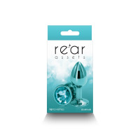 Анальна пробка NS Novelties Rear Assets - Small - Teal — Просмотреть изображение 3