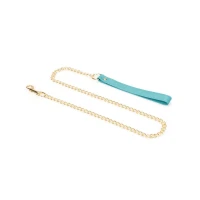 Нашийник з повідцем Liebe Seele Blue Lamb Leather Collar with Velvet Lining — Переглянути зображення 3