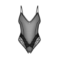 Тедді з доступом Obsessive Blomentis crotchless teddy, M/L, прозоре, відкрита спина, низ-стрінги — Просмотреть изображение 3