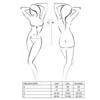 Боді Passion MELANIA BODY S/M, black — Просмотреть изображение 5