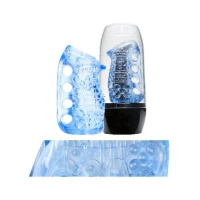 Мастурбатор Fleshlight Fleshskins Grip Blue Ice, надійна фіксація на руці, відмінно для пар та мінета — Переглянути зображення 6