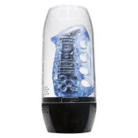 Мастурбатор Fleshlight Fleshskins Grip Blue Ice, надійна фіксація на руці, відмінно для пар та мінета — Переглянути зображення 4