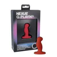Вібромасажер простати Nexus G-Play Plus S Red, макс діаметр 2,3 см, перезаряджуваний — Переглянути зображення 3