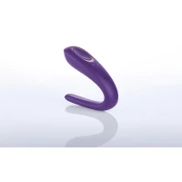 Вібратор для пар Satisfyer Double Classic Violet з одним моторчиком — Переглянути зображення 2