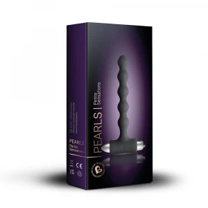 Анальний вібратор Rocks Off Petite Sensations — Pearls Black