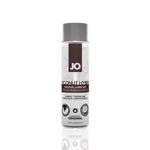 Змазка-крем з кокосовою олією JO Coconut Hybrid ORIGINAL (120 мл) біла