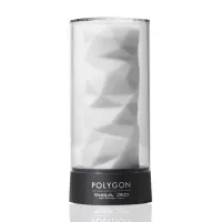 Мастурбатор Tenga 3D Polygon, дуже ніжний, з антибактеріального еластомеру зі сріблом — Просмотреть изображение 1