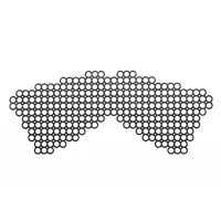 Маска на обличчя Bijoux Indiscrets - Erika Mask, вінілова, клейове кріплення, без зав'язок — Переглянути зображення 1