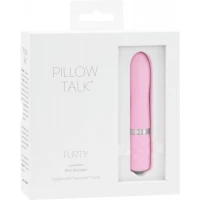 Розкішний вібратор PILLOW TALK - Flirty Pink з кристалом Swarovski, гнучка головка — Переглянути зображення 7