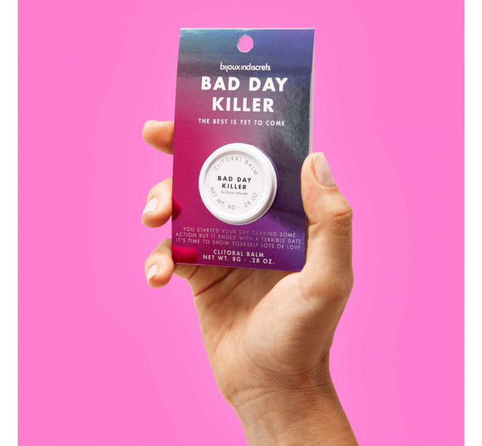 Бальзам для клитора Bijoux Indiscrets Bad Day Killer (Наслаждайся каждым днем), разогревающий