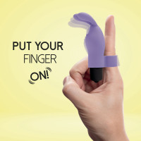 Вібратор на палець FeelzToys Magic Finger Vibrator Purple — Переглянути зображення 3