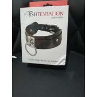 Нашийник з кільцем Fetish Tentation Choker Ring (м'яте паковання!!!) — Переглянути зображення 2