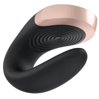 Смарт-вібратор для пар Satisfyer Double Love (Black) — Переглянути зображення 6
