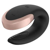 Смарт-вібратор для пар Satisfyer Double Love (Black) — Переглянути зображення 5