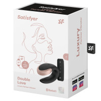 Смарт-вибратор для пар Satisfyer Double Love (Black) — Просмотреть изображение 7