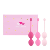Набір вагінальних кульок для просунутих FeelzToys - FemmeFit Advanced Pelvic Muscle Training Set — Переглянути зображення 1