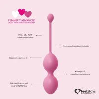 Набір вагінальних кульок для просунутих FeelzToys - FemmeFit Advanced Pelvic Muscle Training Set — Переглянути зображення 3