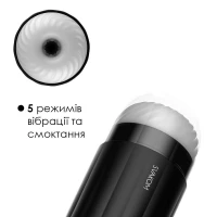 Інтерактивний смарт-мастурбатор із вібрацією та посмоктуванням Svakom Sam Neo — Переглянути зображення 4