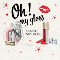 Набір блисків для сосків Bijoux Indiscrets Kissable Nip Gloss DUET (2×13 мл) — Просмотреть изображение 2