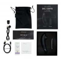 Преміальний подарунковий набір Silver Delights Collection: Womanizer Premium та We-Vibe Tango — Переглянути зображення 5