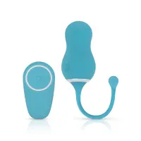 Віброяйце Cala Azul – Elena Vibrating Egg With Remote Control, 10 режимів, пульт ДК — Просмотреть изображение 1