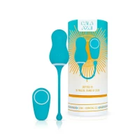 Віброяйце Cala Azul – Elena Vibrating Egg With Remote Control, 10 режимів, пульт ДК — Просмотреть изображение 9