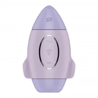 Вакуумний стимулятор з вібрацією Satisfyer Mission Control Violet, 2 незалежні мотори — Переглянути зображення 2