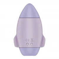 Вакуумний стимулятор з вібрацією Satisfyer Mission Control Violet, 2 незалежні мотори — Переглянути зображення 5