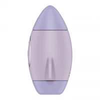 Вакуумний стимулятор з вібрацією Satisfyer Mission Control Violet, 2 незалежні мотори — Переглянути зображення 3