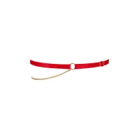 Гартер Obsessive Ingridia garter O/S, червоний — Переглянути зображення 2