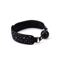 Набір Liebe Seele Stary Nights 7pcs Bondage Kit, фіксатори, нашийник з повідцем, кляп, флогер, маска — Переглянути зображення 3