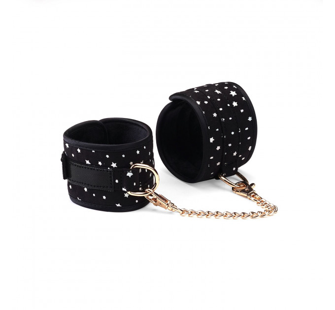 Набір Liebe Seele Stary Nights 7pcs Bondage Kit, фіксатори, нашийник з повідцем, кляп, флогер, маска