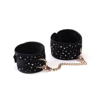Набір Liebe Seele Stary Nights 7pcs Bondage Kit, фіксатори, нашийник з повідцем, кляп, флогер, маска — Переглянути зображення 2