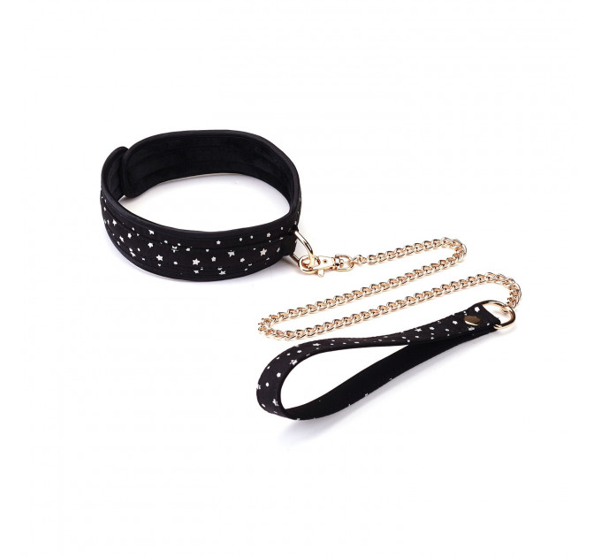 Набір Liebe Seele Stary Nights 7pcs Bondage Kit, фіксатори, нашийник з повідцем, кляп, флогер, маска