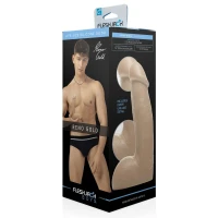 Фалоімітатор Fleshjack Boys: Reno Gold Dildo, за зліпком пеніса порноактора — Переглянути зображення 6