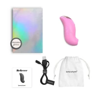 Вакуумний кліторальний стимулятор Love To Love BELIEVE R – PINK PASSION — Переглянути зображення 5