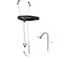 Бондажний набір із металевим анальним гаком №2 Art of Sex Blanca Bondage set with anal hook №2 — Переглянути зображення 1