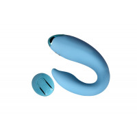 Вібратор для пар FairyGasm PleasureBerry blue, зарядний кейс, пульт ДК — Просмотреть изображение 7