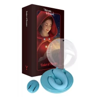 Вібратор для пар FairyGasm PleasureBerry blue, зарядний кейс, пульт ДК — Переглянути зображення 8