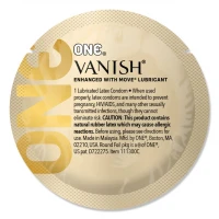 Презерватив ONE Vanish Hyperthin, 1 шт, ультратонкий, зі змазкою — Переглянути зображення 1