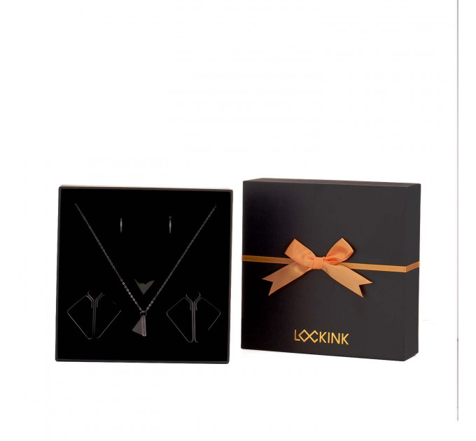 Затискачі для сосків з важкою підвіскою LOCKINK Nipple Clamps with Heavy Pendant - Grey