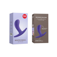 Анальная пробка Fun Factory BOOTIE S, фиолетовая, диаметр 2,8 см, тонкий ограничитель