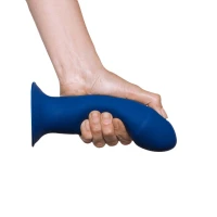 Двошаровий дилдо Adrien Lastic Hitsens 1 Blue, підходить для страпона, діаметр 4,5 см, довжина 17,7 см — Переглянути зображення 6