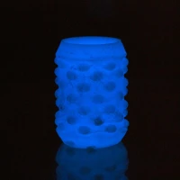 Мастурбатор ADDICTION Silicone Reversible Stroker – Glow in the Dark — Переглянути зображення 7