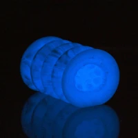 Мастурбатор ADDICTION Silicone Reversible Stroker – Glow in the Dark — Переглянути зображення 8