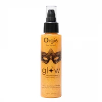Олія-шимер для тіла Orgie – Glow Shimmering Body Oil (110 мл), чуттєвий аромат, зволоження — Переглянути зображення 1