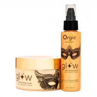 Олія-шимер для тіла Orgie – Glow Shimmering Body Oil (110 мл), чуттєвий аромат, зволоження — Переглянути зображення 6