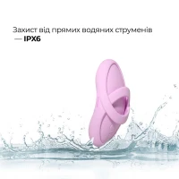 Смарт-вібратор для клітора Svakom Echo 2 Pink Lilac, підігрів до 38 °C, знімна насадка на палець — Переглянути зображення 8