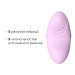 Смарт-вибратор для клитора Svakom Echo 2 Pink Lilac, подогрев до 38 °C, съемная насадка на палец